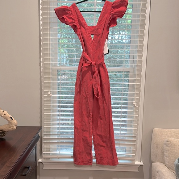 En Saison AcidWash Cotton Jumpsuit - Picture 2 of 2